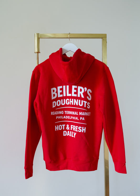 Beiler's Donuts Red Hoodie