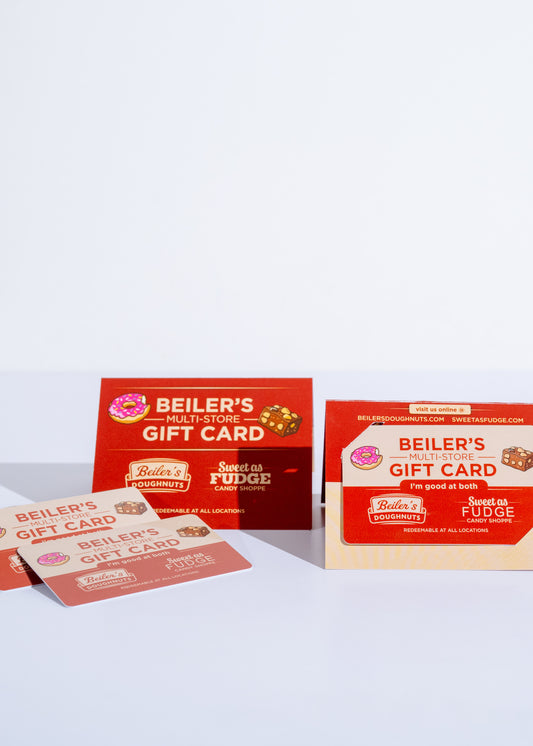 Physical Beiler's Multi-Store Gift Card