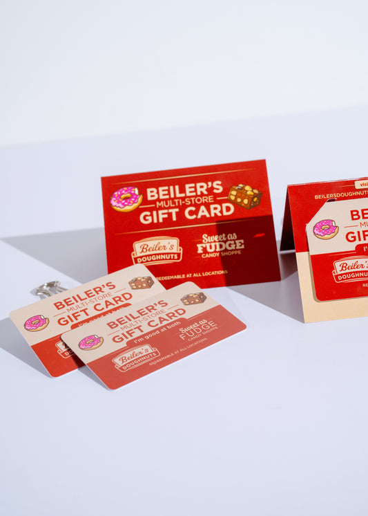 Physical Beiler's Multi-Store Gift Card